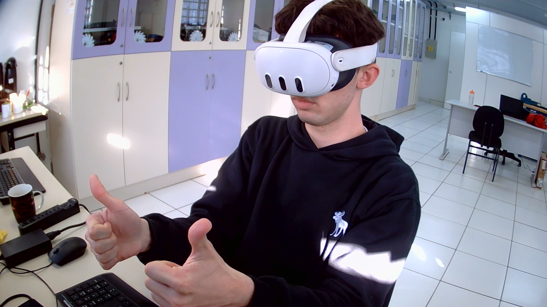 Imagem do Projeto Manipulação Robótica em VR